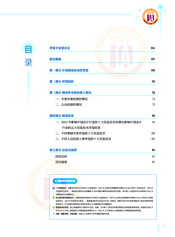 2025影响中国会计行业的十大技术评选报告